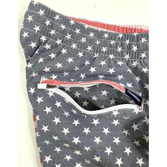 Chubbies Mens Swim Trunks The Mericas Size XL Classic 5.5" USA Flag Mesh Lined - Picture 7 of 14